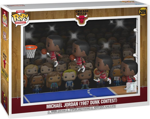 Pop! Moments Deluxe: Chicago Bulls - Michael Jordan - 1987 Dunk Yarışması - Koleksiyon Vinil F