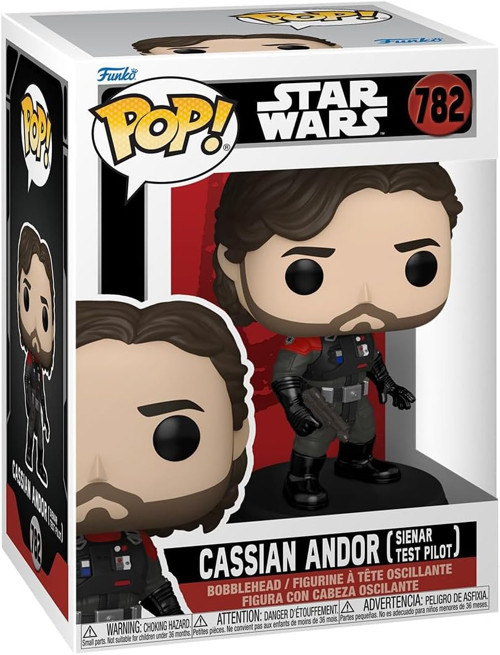 Pop Star Wars: Andor S3- Andor With Chase, Oyuncak Figür