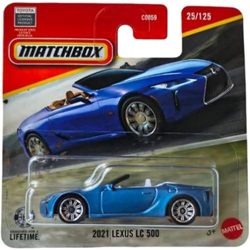 Matchbox - 2021 Lexus Lc 500 - Dark Blue (1/64) Jhm57