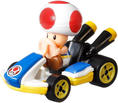 Mario Kart Toad With Standard Kart Racer