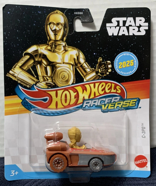 Racerverse Star Wars C-3Po Araç – Mattel 3+ Yaş