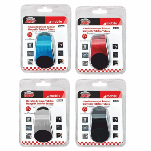AUTOKIT HAVALANDIRMAYA TAKILAN MANYETİK TELEFON TUTUCU – FA1-728 4 RENK