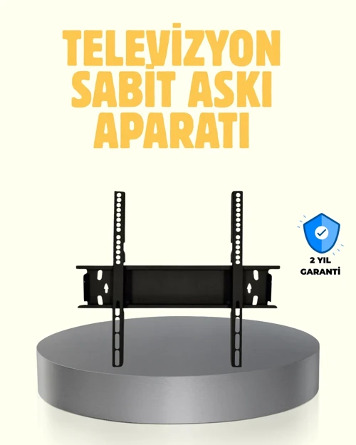 32-65” Tv Duvar Askı Braketi 75 Kg Kapasiteli Anti Statik Boya