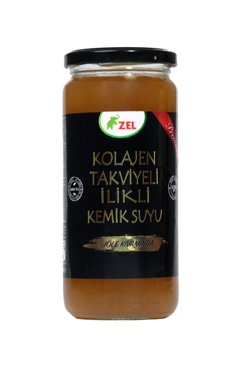 Premium Ilikli Kemik Suyu 480 Ml- Kolajen Takviyeli Jöle Kıvamında - 6 Adet