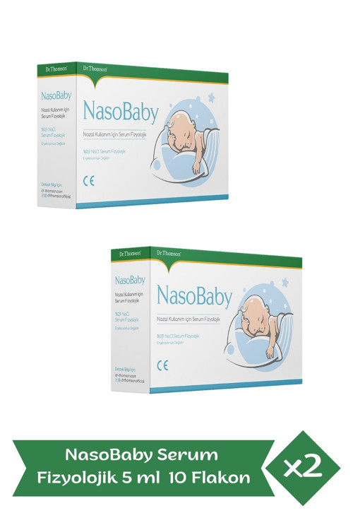 Dr.Thomson Nasobaby Serum Fizyolojik 10 Flakon x 2 Adet