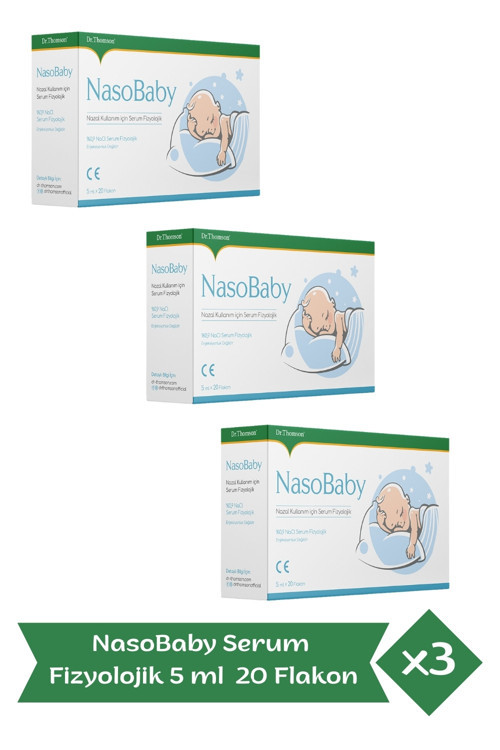 Dr.Thomson Nasobaby Serum Fizyolojik 20 Flakon x 3 Adet