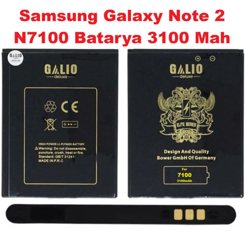 Samsung Galaxy Note 2 N7100 Batarya 3100 Mah