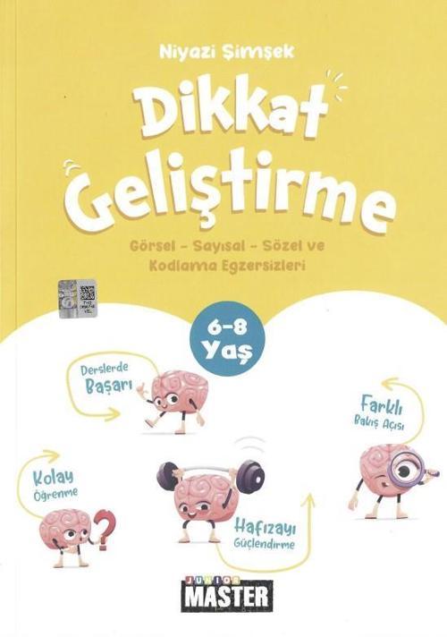 Okyanus Yayınları Junior Master Dikkat Geliştirme Egzersizleri 6-8 Yaş