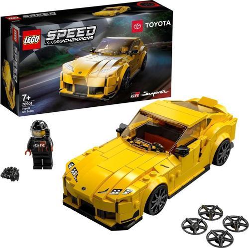 Speed Champions Toyota Gr Supra 76901 - Yaratıcı Oyuncak Araba Yapım Seti +7 Yaş (299 Parça)