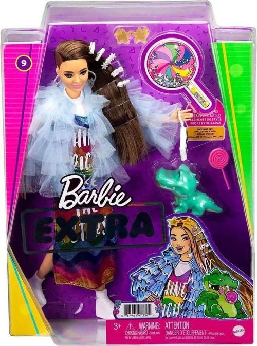 Barbie Extra Tül Ceketli Bebek Gyj78 Lisanslı Ürün