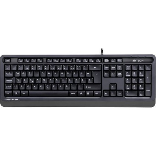 A4 TECH FK10, Gri, FSTYLER, USB Kablolu,  Türkçe F, Multimedya KLAVYE