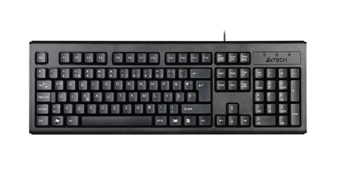 A4 TECH KM-720, Siyah, USB Kablolu, Türkçe F, Multimedya KLAVYE
