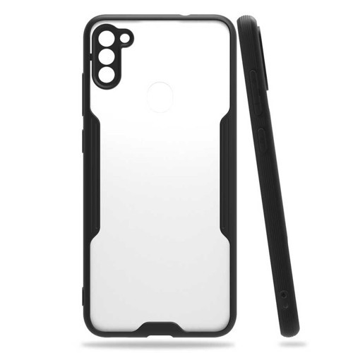 Galaxy A11 / Galaxy M11 Kılıf Parfe Kenarları Pastel Renk Silikon Kılıf