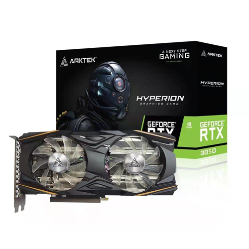 HYPERION, AKN3050D6S8GH1, RTX3050, 8Gb, GDDR6, 128BIT, 1xHDMI, 3xDP GAMING Ekran Kartı