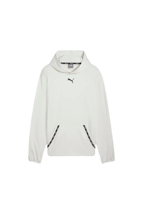 Fıt Pwrfleece Hoodie Erkek Gri Sweatshirt