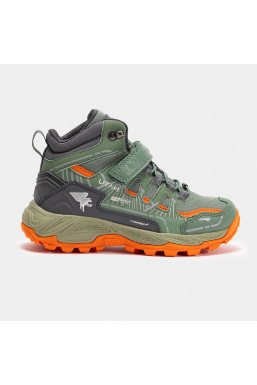 Jutah Jr 2523 Khaki Orange Yeşil Çocuk Spor Bot - Jutahw2523V