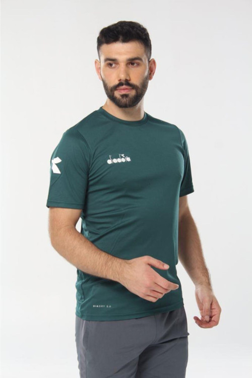 Nacce Erkek Koyu Yeşil T-Shirt - 16Tsr05