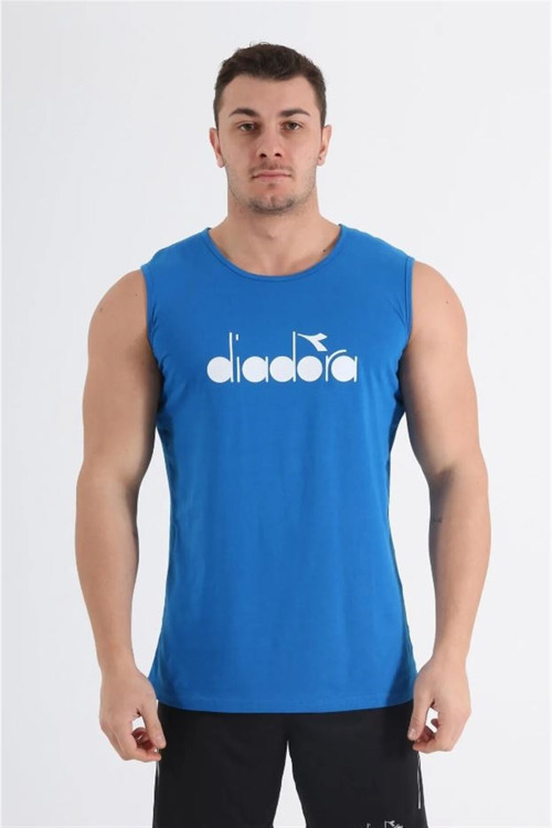 Therm Erkek Saks Kolsuz T-Shirt - 1Atl01-Saks