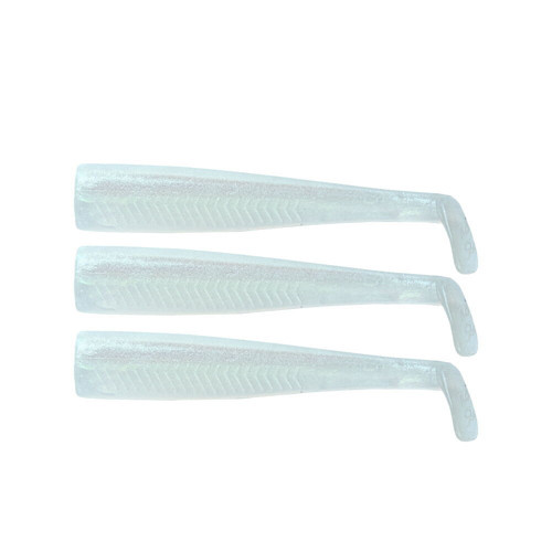 3x Bodies Roller Shad 85 - White Shad