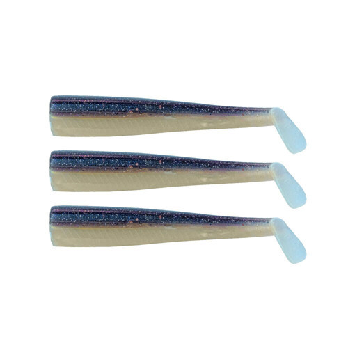 3x Bodies Roller Shad 125- Black Kamaleo