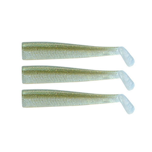 3x Bodies Roller Shad 125- Silver Sprat