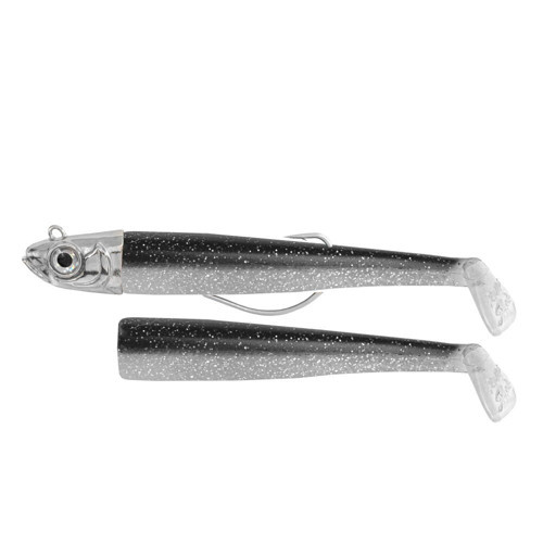 Combo+Body Roller Shad 125-23g-Black Shiner