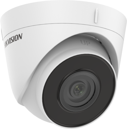HIKVISION DS-2CD1343G0-IUF 4Mpix, 2,8mm Lens, H265+, 30Mt Gece Görüşü, PoE, Mikrofonlu Dome IP Kamera