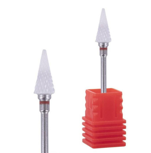 Seramik Freze Törpü Başlığı 3/32 inç Triangle(S) Kırmızı