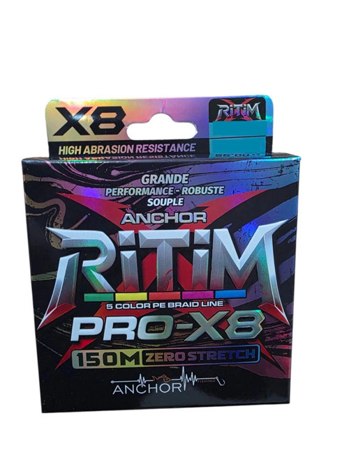 Ritim X8 pe Multicolor 150 mt 0,08mm İp Misina