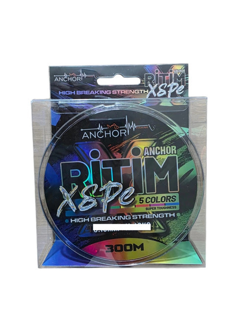 Ritim X8 pe Multicolor 300 mt 0,25mm İp Misina