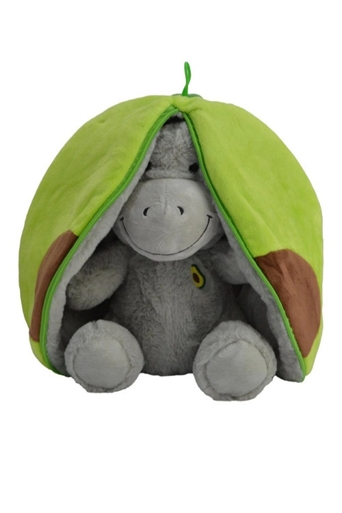 Sevimli Peluş Avakado Eşek Uyku Arkadaşım 27 cm
