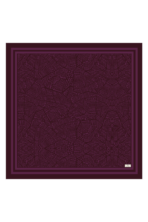 Twill İpek Eşarp Tina Mürdüm