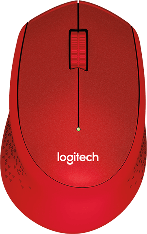 LOGITECH 910-004911, M330 Kırmızı, USB Nano 2,4G Kablosuz, 1000dpi, Optik, 3 Tuşlu, 24ay Pil Ömrü, Sessiz Mouse