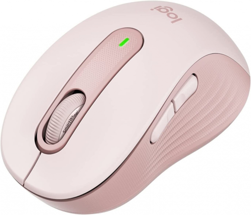LOGITECH 910-006254, M650 Signature, Rose, USB Nano 2,4G Kablosuz, 4000dpi, Optik, 5 Tuşlu, 24ay Pil Ömrü, Sessiz Mouse