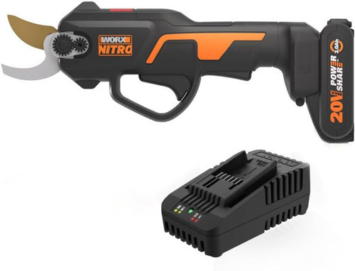 Wg330E 20Volt 2.0A Li-Ion Tek Akülü Profesyonel Kömürsüz Dal Budama Makası