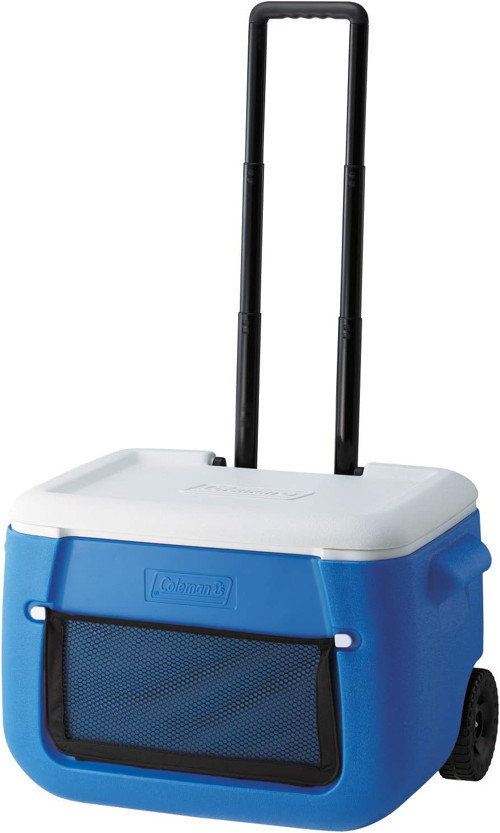 Poly-Lite Yalıtımlı Tekerlekli Cooler Taşınabilir Soğutucu Kamp Buzluğu 46 Lt, 50 Qt 3 Gün S