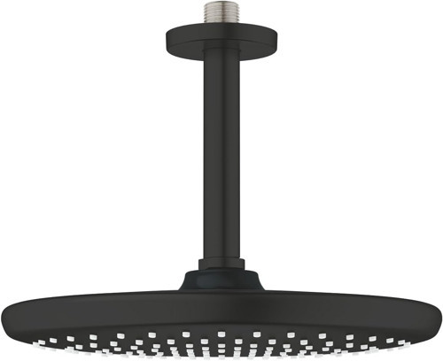 Tempesta 250 Tepe Duşu Set 142 Mm, Tek Akışlı Mat Siyah - 266692430