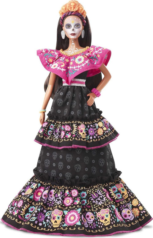 Gxl27 İmza 2021 Dia De Muertos Bebeği (29,21 Cm) Geleneksel İşlemeli Elbise, Çiçek Tac
