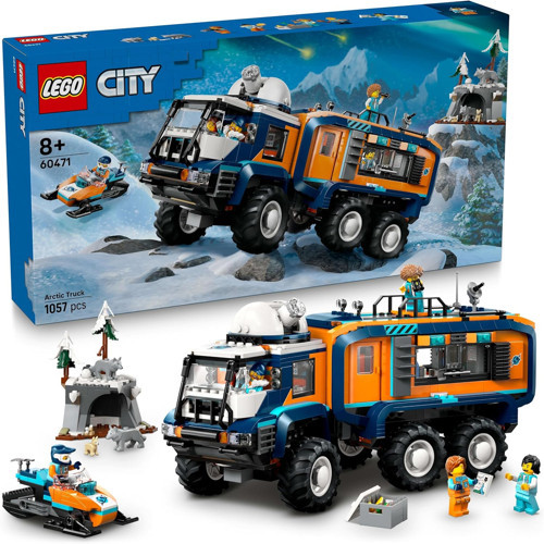 ® City Kutup Kaşifi Laboratuvar Kamyonu 60471-8 Yaş Ve Üzeri Bilim Tutkunu Çocuklar İçin Laboratu