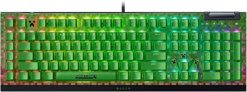 Blackwidow V4 X Minecraft Edition - Mekanik Oyun Klavyesi - Chroma Rgb (Yeşil Mekanik Anahtarl