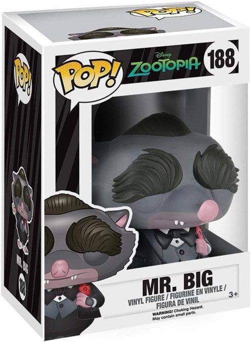 Bay Büyük Pop Disney: Zootopia Figür, Çok Renkli