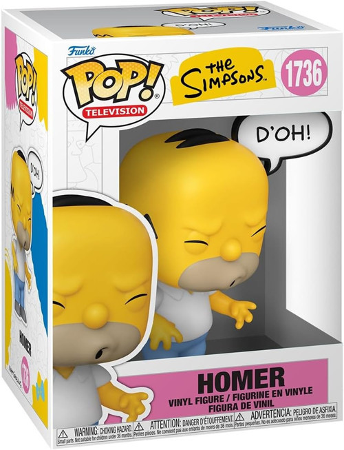 Pop! Sayings: Simpsons 2- Homer Simpson - The Simpsons - Vinil Koleksiyon Figürü - Hediye Fikr