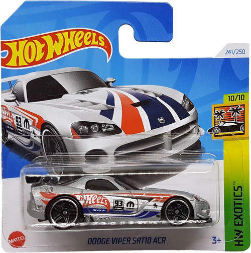- Dodge Viper Srt10 Acr - Hw Exotics 10/10 - Htc27 - Short Card - Mopar - Zamac - Mattel