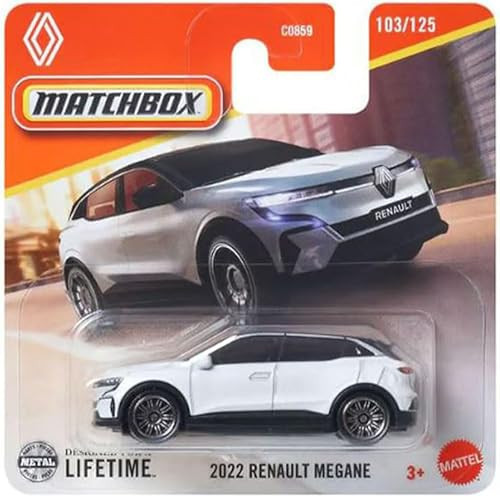 Matchbox 2022 Renault Megane - White (1/64) Jbr45