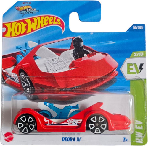 - Deora Iii - Hw Ev 2/10 - Hyx47 - Short Card - Netflix Let´S Race - Mattel 2025-1:64