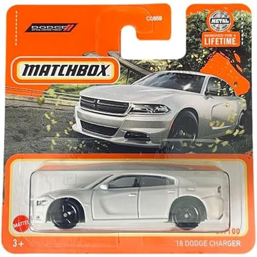 Matchbox ‘18 Dodge Charger - White (1/64) Hvl73