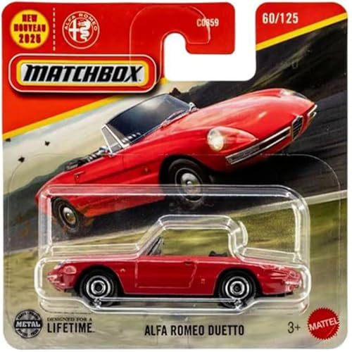 Matchbox - Alfa Romeo Duetto - Red Rosso (1/64) Jbp03
