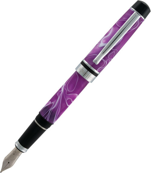 Prima Fountain Pen Purple Swirl - S