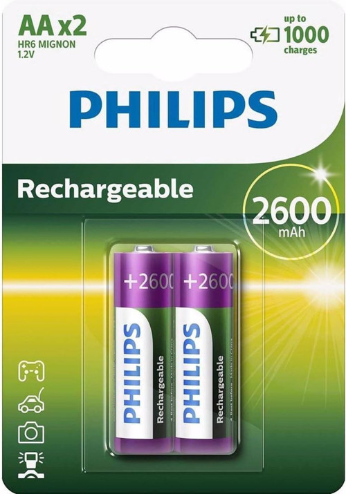 Çok Aşamalı Life Nimh Pil Aa Mignon 2600 Mah 2'Li Paket