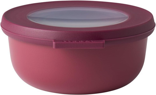 Cirqula Yuvarlak Çok Amaçlı Kase – Nordic Berry – 350 Ml Hacim – Çıkarılabilir Kapaklı – Kırıl